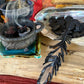 Peekaboo Feather - Copper Electroformed - Ornamental Keepsake, Ritual Altar Decor