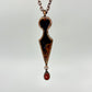 Bloody Dagger Necklace - Copper Electroformed