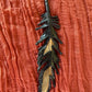 Peekaboo Feather - Copper Electroformed - Ornamental Keepsake, Ritual Altar Decor