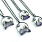 Mountains and the Moon *Silver Edition* Electroformed Necklace
