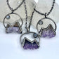 Mountains and the Moon *Silver Edition* Electroformed Necklace