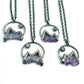 Mountains and the Moon *Silver Edition* Electroformed Necklace