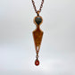 Bloody Dagger Necklace - Copper Electroformed