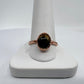 Size 9.25 Tiger’s Eye Ring - Copper Electroformed