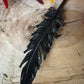 Peekaboo Feather - Copper Electroformed - Ornamental Keepsake, Ritual Altar Decor