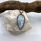 Larimar Necklace - Copper Electroformed