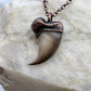 Black Bear Claw Necklace, Small Rear Claw - Copper Electroformed