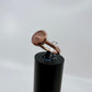 Size 4.5 Rose Quartz Ring - Copper Electroformed