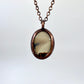 Montana Agate -- Copper Electroformed Necklace