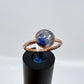 Size 8.25 Moonstone Ring - Copper Electroformed