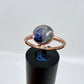 Size 8.25 Moonstone Ring - Copper Electroformed