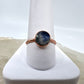 Size 8.25 Moonstone Ring - Copper Electroformed