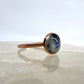 Size 8.25 Moonstone Ring - Copper Electroformed