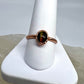 Size 8.25 Blue Tiger’s Eye Ring - Copper Electroformed