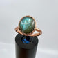 Size 7 Labradorite Ring - Copper Electroformed