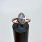 Size 7.25 Moonstone Ring - Copper Electroformed