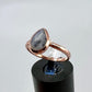 Size 7.25 Moonstone Ring - Copper Electroformed