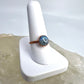 Size 7.75 Moonstone Ring - Copper Electroformed