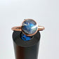 Size 7.75 Moonstone Ring - Copper Electroformed