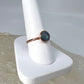 Size 7.75 Moonstone Ring - Copper Electroformed