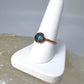 Size 7.75 Moonstone Ring - Copper Electroformed