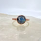 Size 7.75 Moonstone Ring - Copper Electroformed