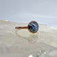 Size 7.75 Moonstone Ring - Copper Electroformed