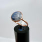 Size 9 Moonstone Ring - Copper Electroformed