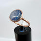 Size 9 Moonstone Ring - Copper Electroformed