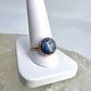 Size 9 Moonstone Ring - Copper Electroformed