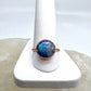 Size 9 Moonstone Ring - Copper Electroformed