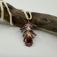 Real Feather Necklace, Small - Copper Electroformed