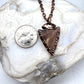 Arrowhead Necklace - Copper Electroformed