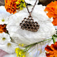 Real Honeycomb Necklace - Copper Electroformed