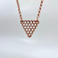 Real Honeycomb Necklace - Copper Electroformed