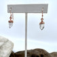 Montana Quartz Drop Earrings - Copper Electroformed