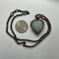 Amazonite Necklace - Copper Electroformed