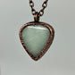 Amazonite Necklace - Copper Electroformed