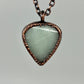 Amazonite Necklace - Copper Electroformed