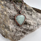 Amazonite Necklace - Copper Electroformed