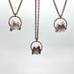 Crystal Mountains Necklace - Copper Electroformed Necklace