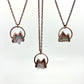 Crystal Mountains Necklace - Copper Electroformed Necklace