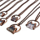 Crystal Mountains Necklace - Copper Electroformed Necklace